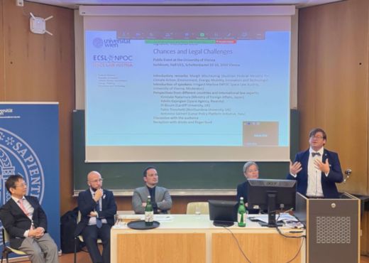 Speakers at NPOC Space Law Conference in Vienna